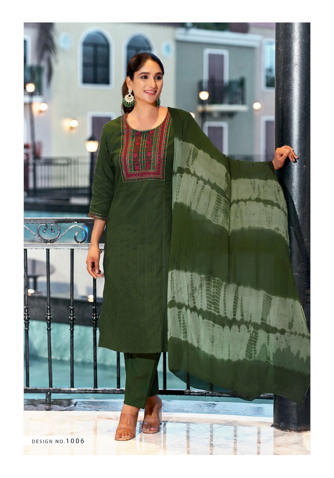 Palak Vol 1 By Mystic 9 Cotton Embroidery Kurti With Bottom Dupatta Wholesale Online
